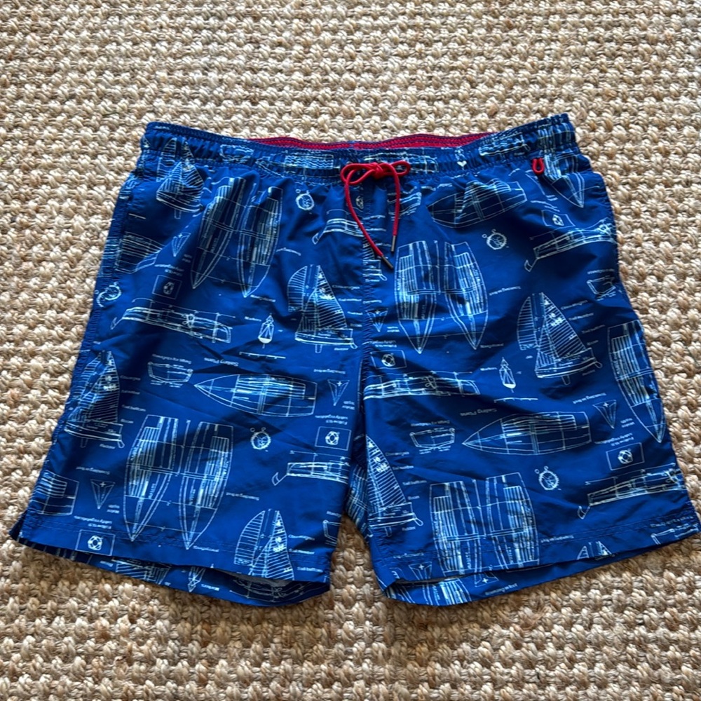 EUC. Lands End swim trunks with mesh lining. Excellent condition.
